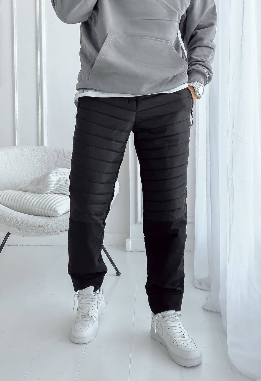 Pantaloni izolați Staff ap black