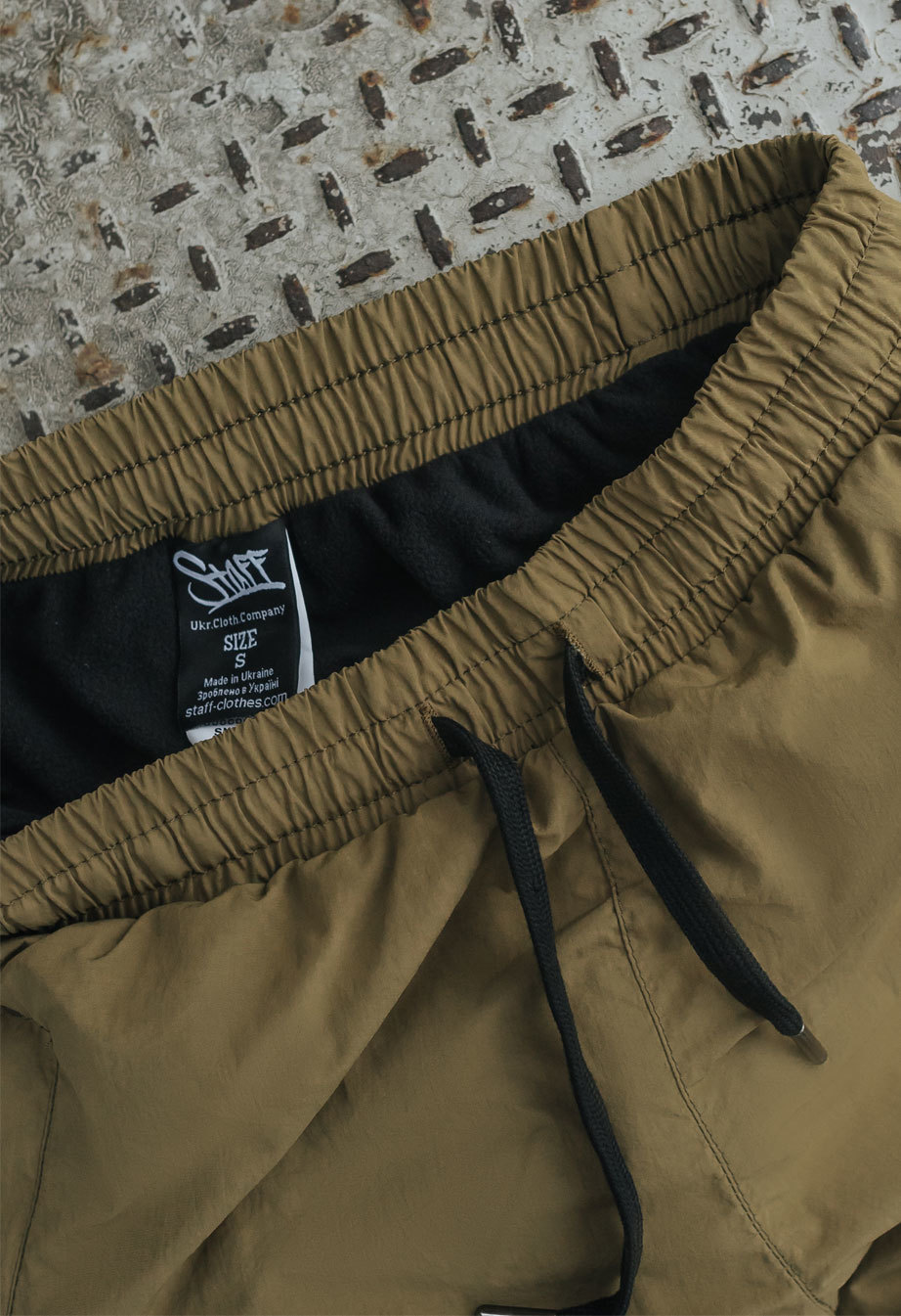 Pantaloni de jogging izolați Staff ba khaki fleece