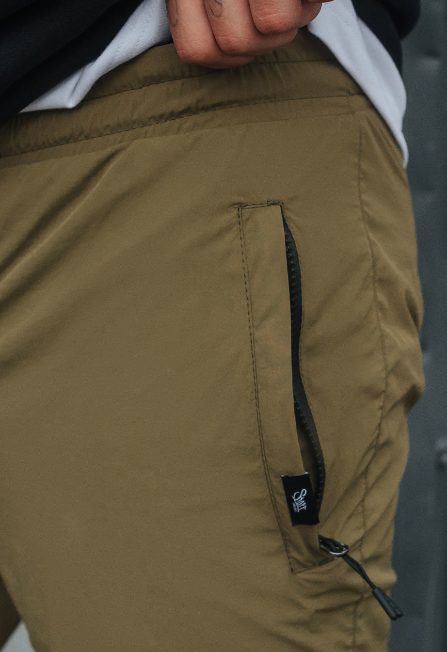Pantaloni de jogging izolați Staff ba khaki fleece