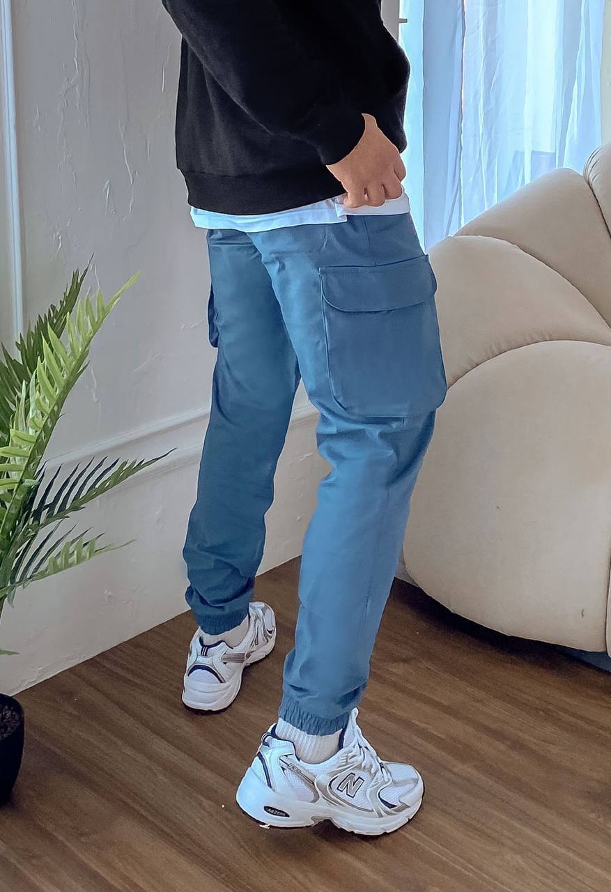 Pantaloni Staff du cargo blue
