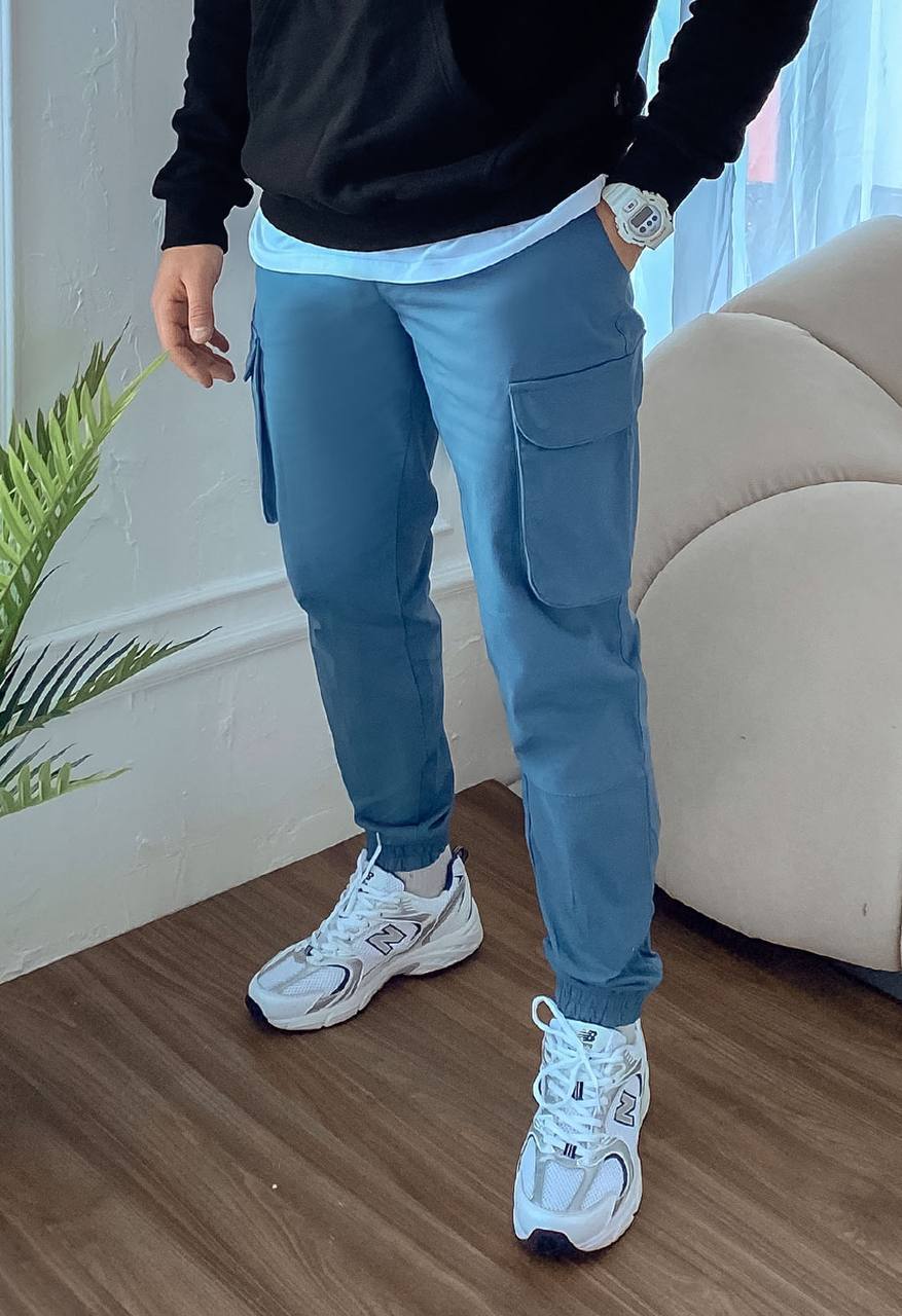 Pantaloni Staff du cargo blue