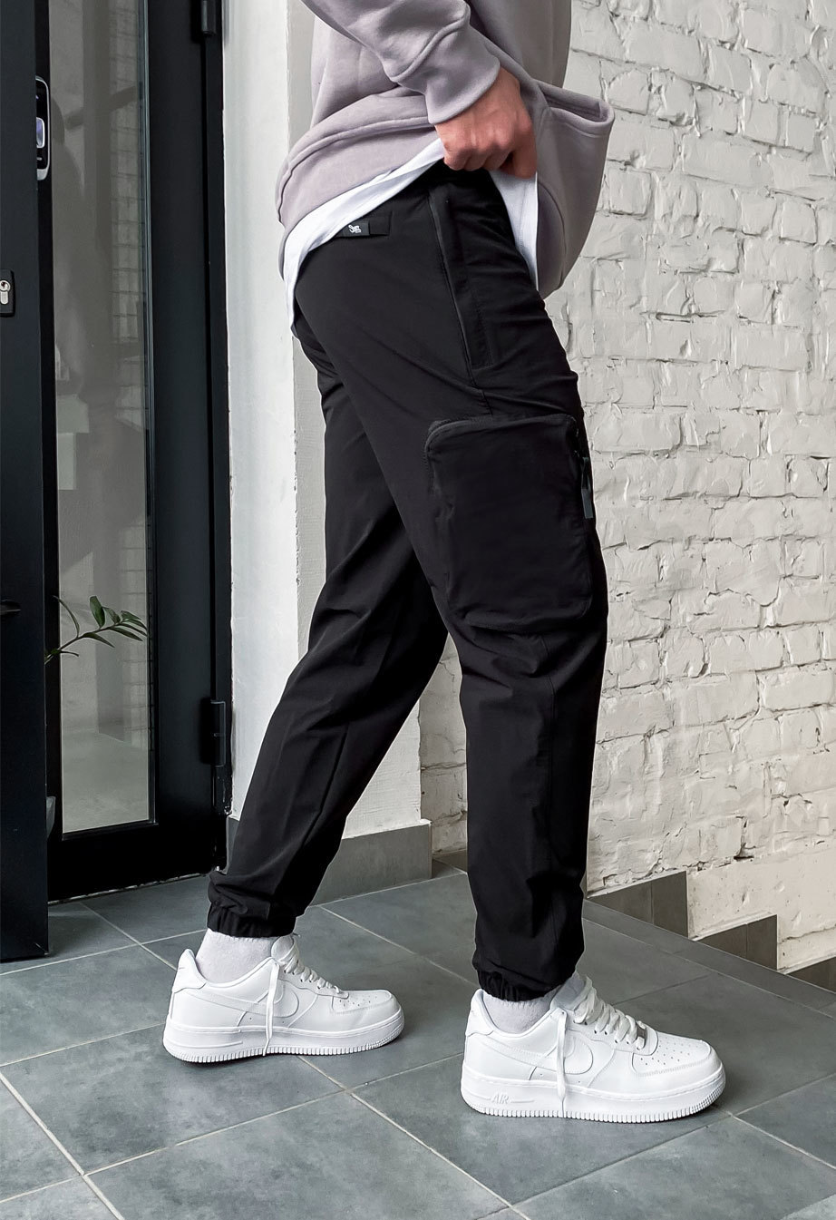 Pantaloni Staff cargo sj2 black