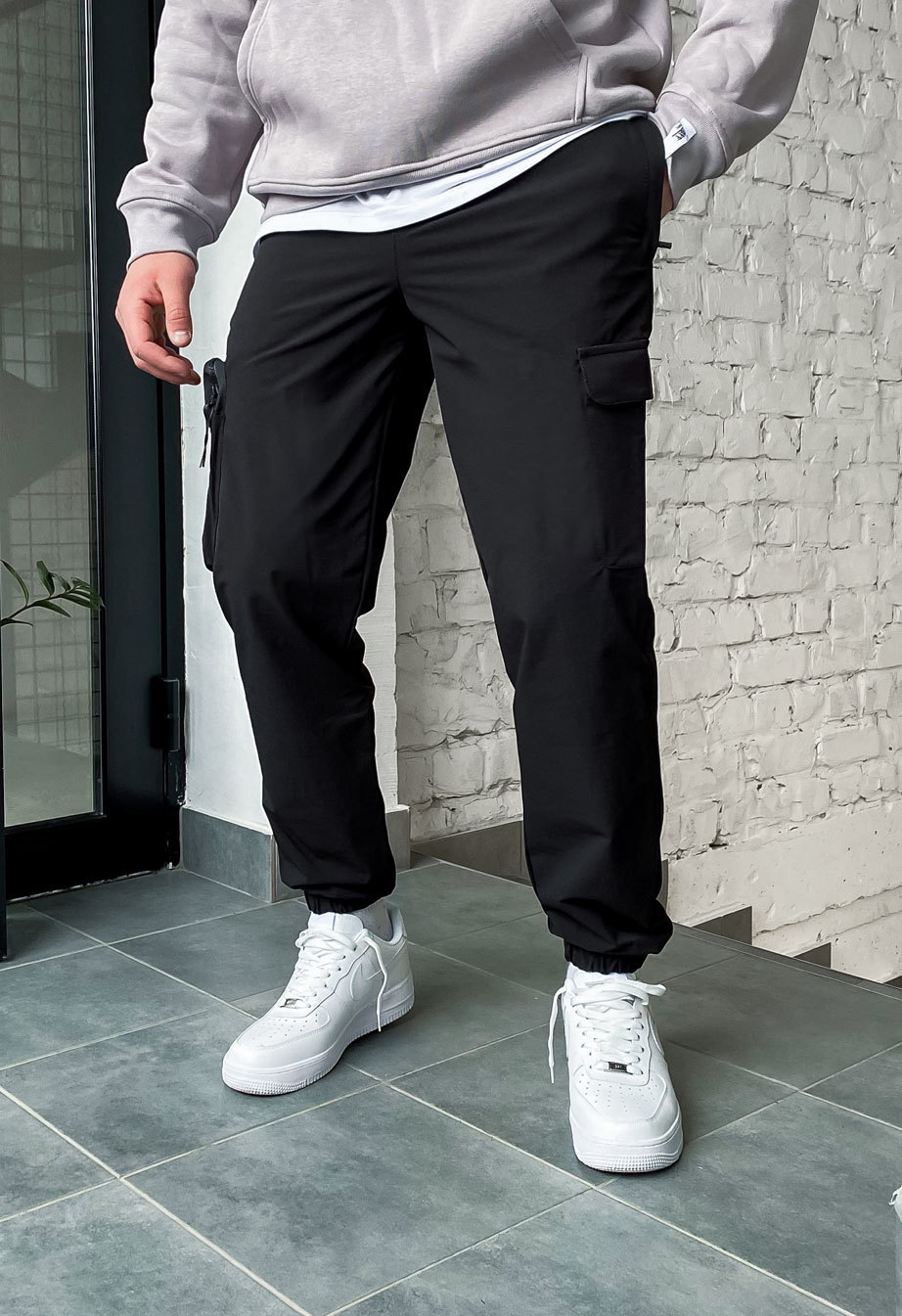 Pantaloni Staff cargo sj2 black