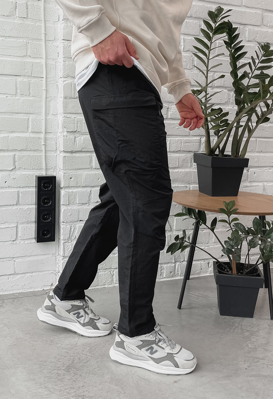 Pantaloni Staff cargo tor black