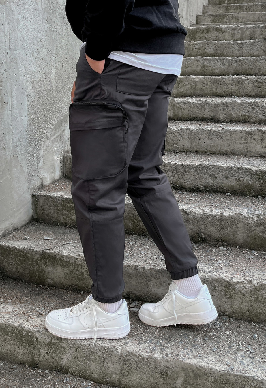 Pantaloni Staff cargo sj gray