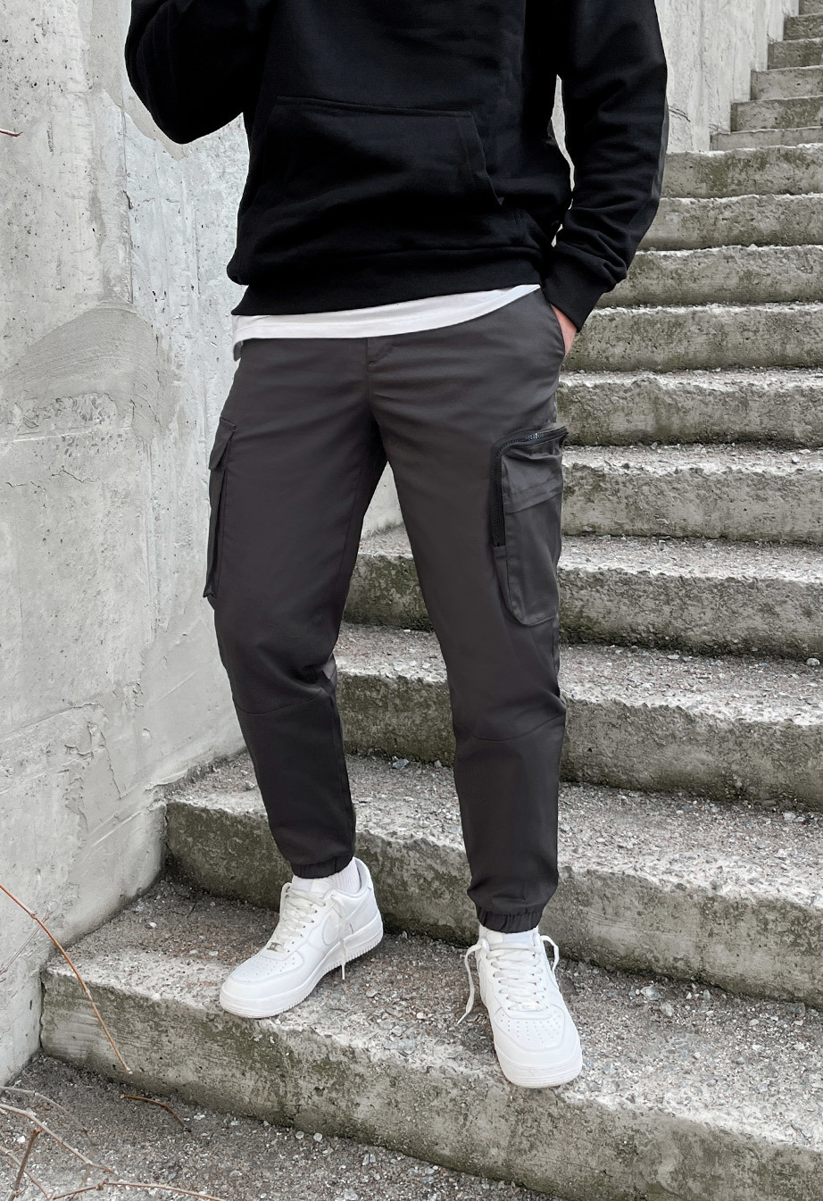 Pantaloni Staff cargo sj gray