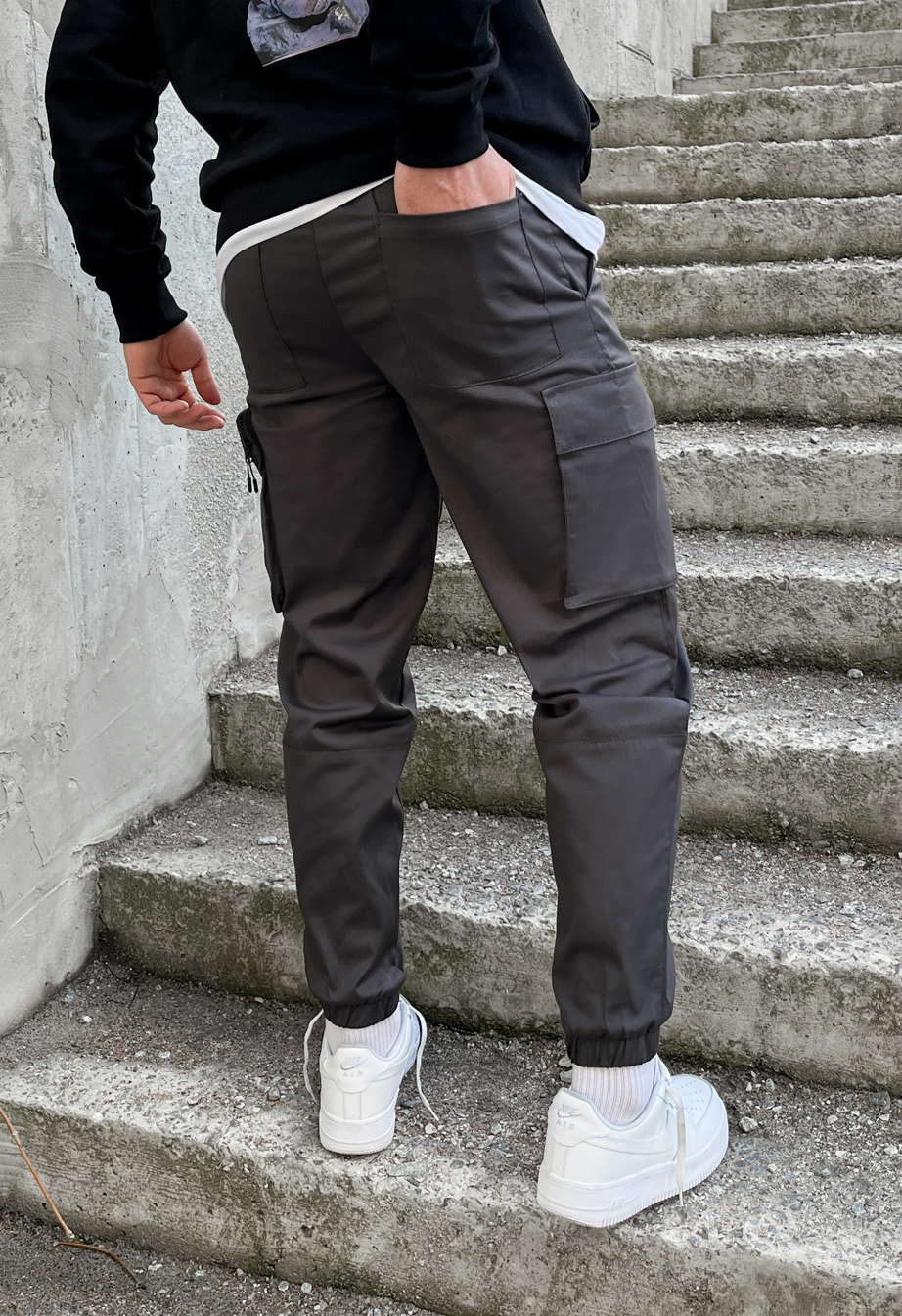 Pantaloni Staff cargo sj gray