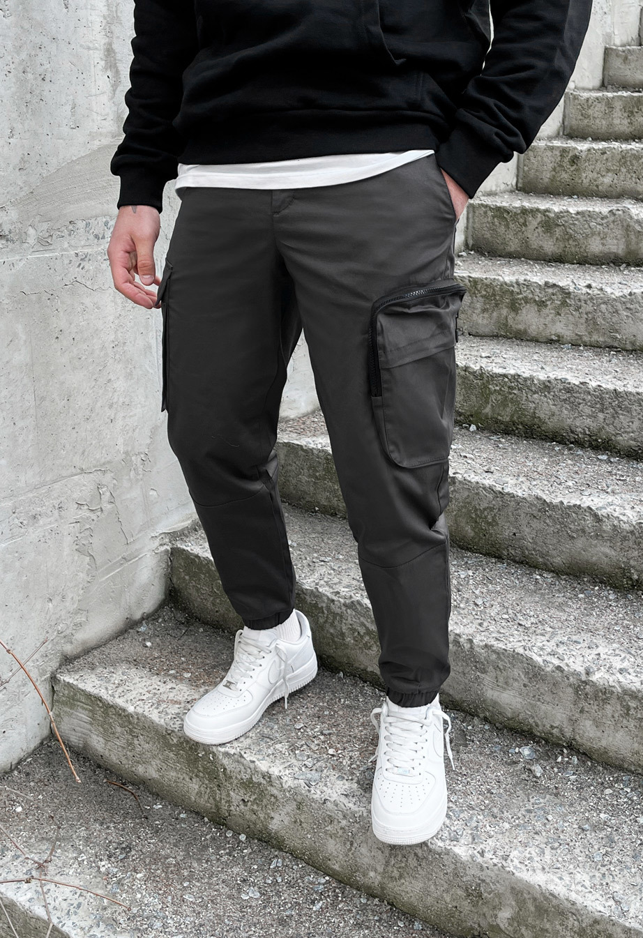 Pantaloni Staff cargo sj gray