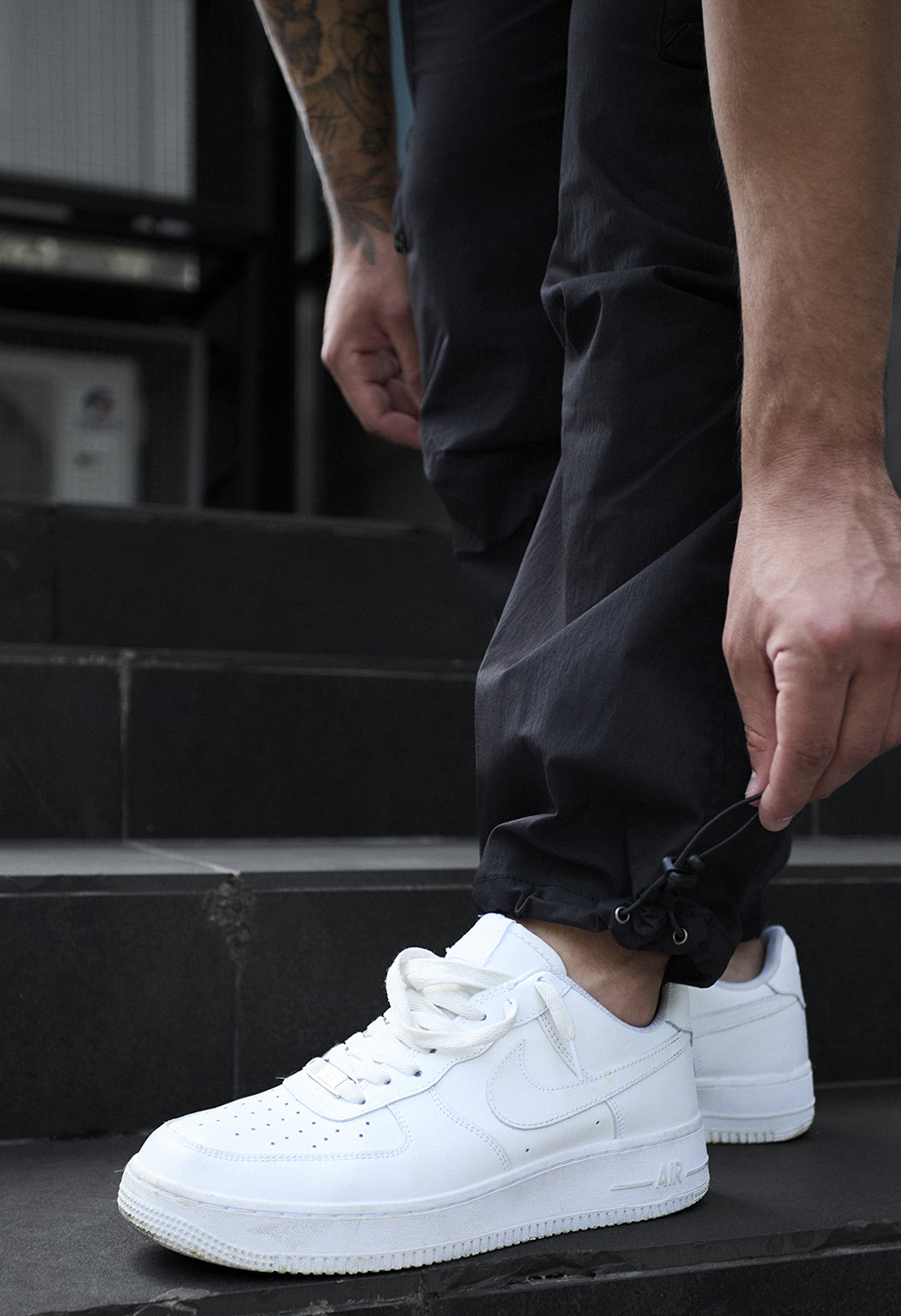 Pantaloni Staff cargo tu black