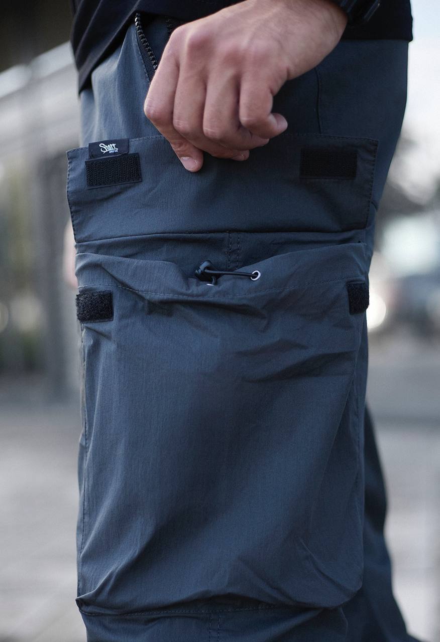 Pantaloni Staff cargo tu dark gray