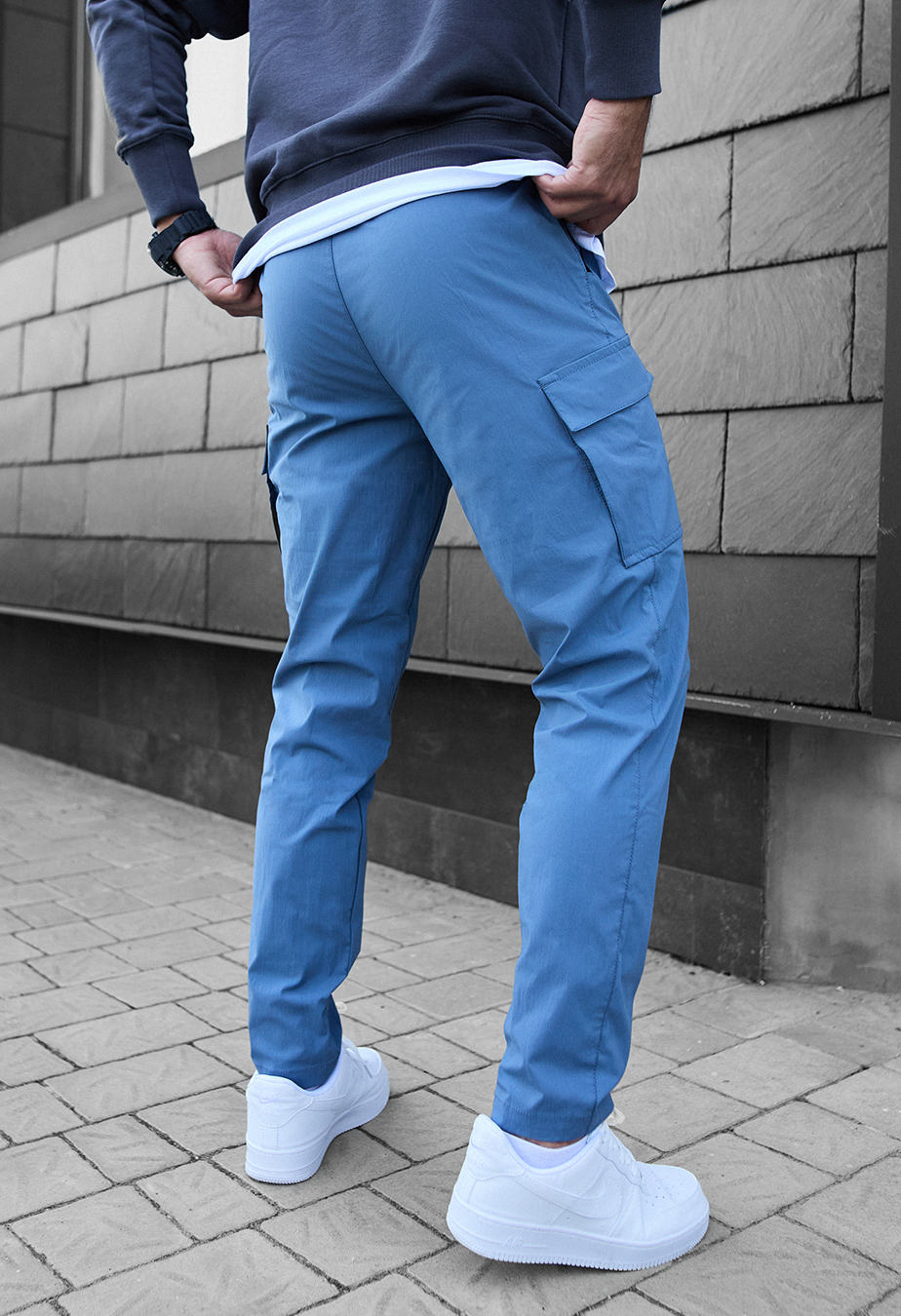 Pantaloni Staff cargo fa blue