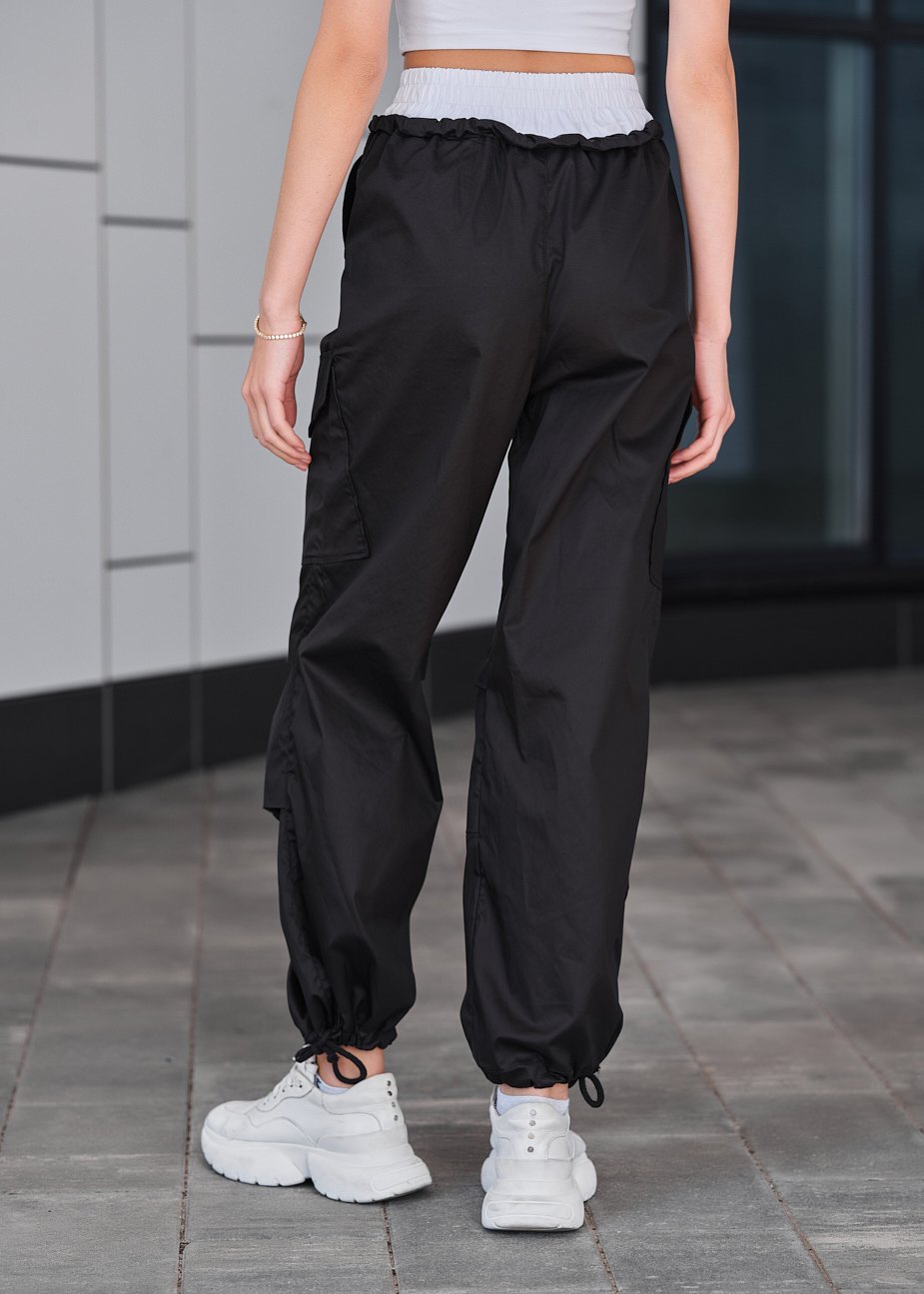 Pantaloni de damă Staff bem cargo black
