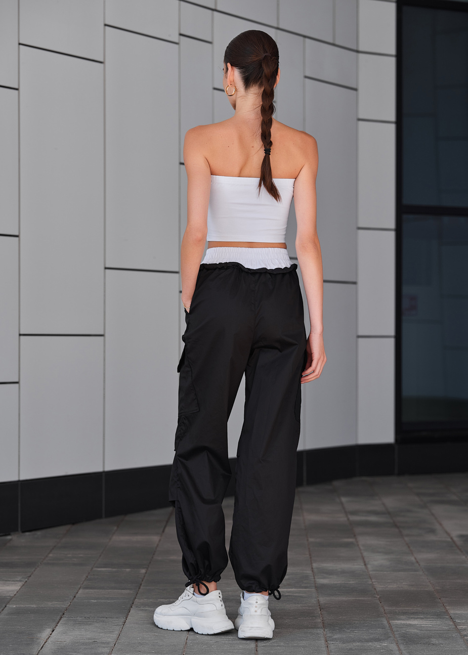 Pantaloni de damă Staff bem cargo black
