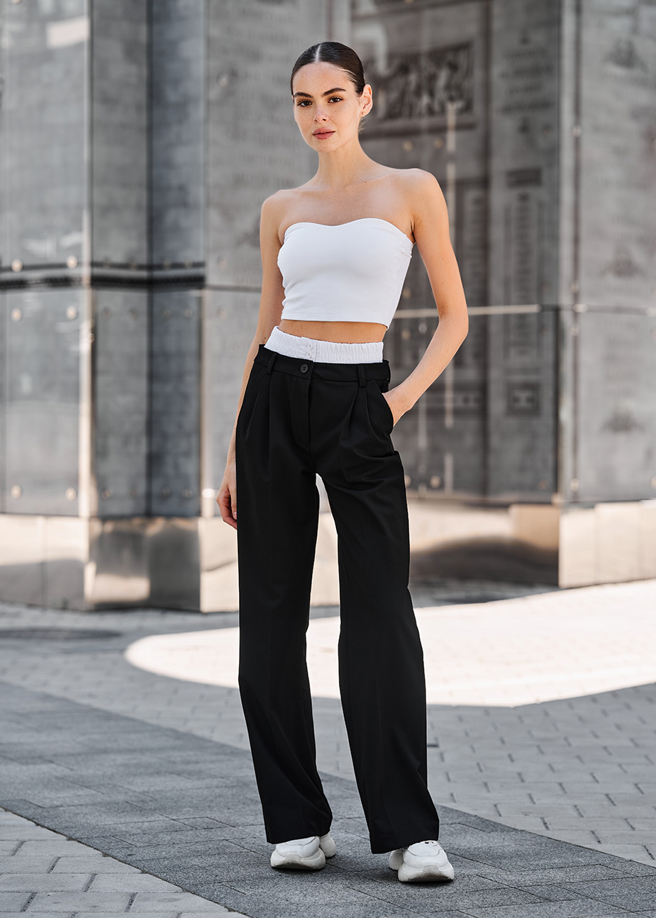 Pantaloni de damă Staff an black