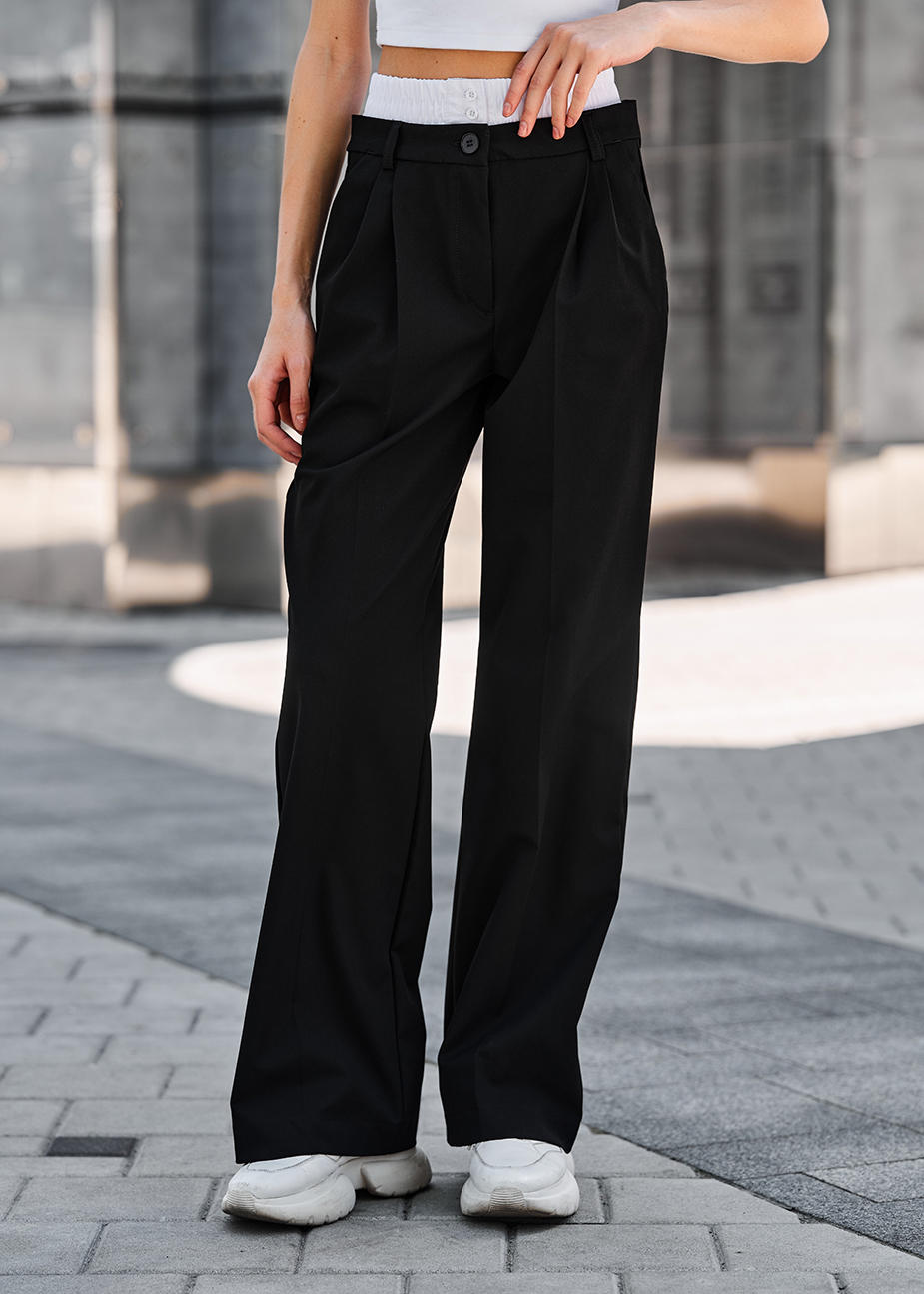 Pantaloni de damă Staff an black