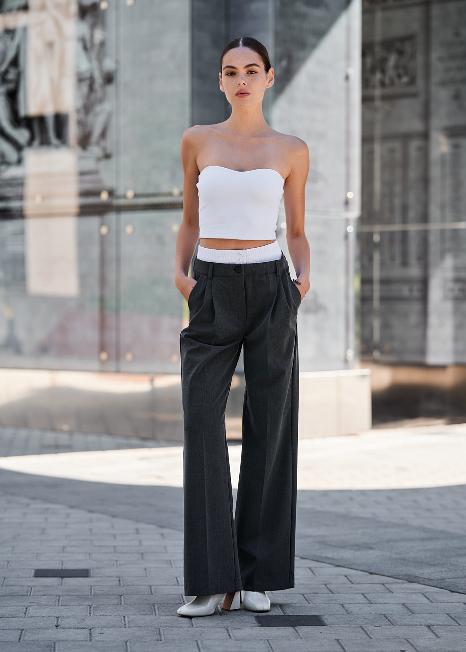 Pantaloni de damă Staff an gray