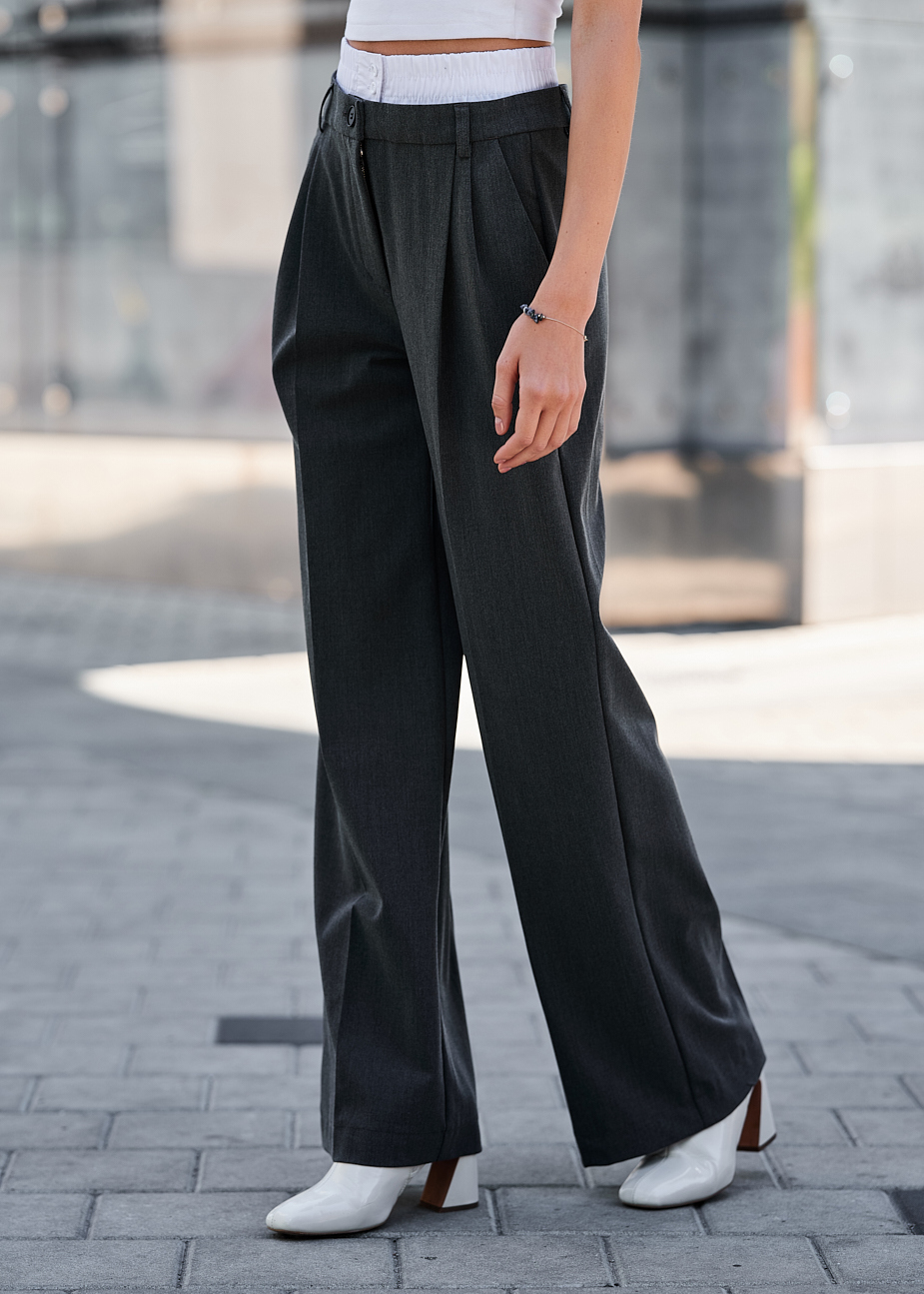 Pantaloni de damă Staff an gray