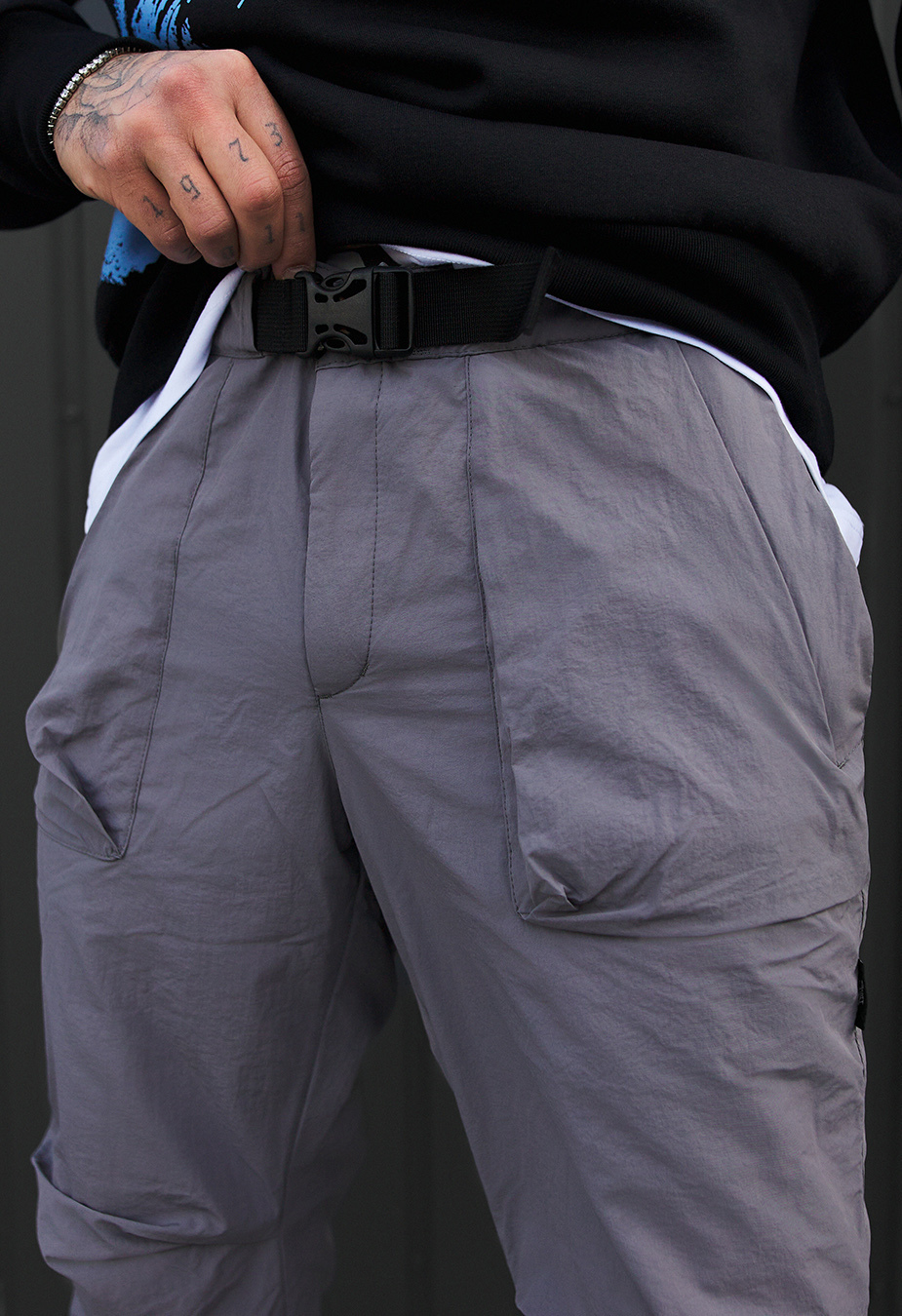 Pantaloni izolați Staff do gray fleece