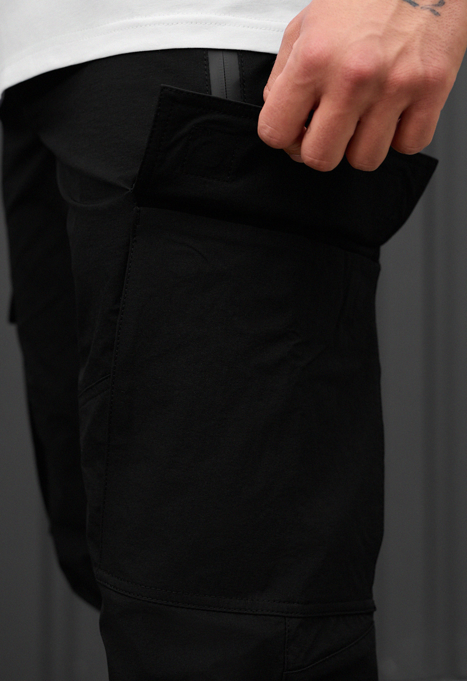 Pantaloni Staff cargo pa black