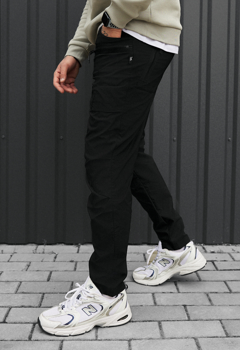 Pantaloni Staff cargo ks black