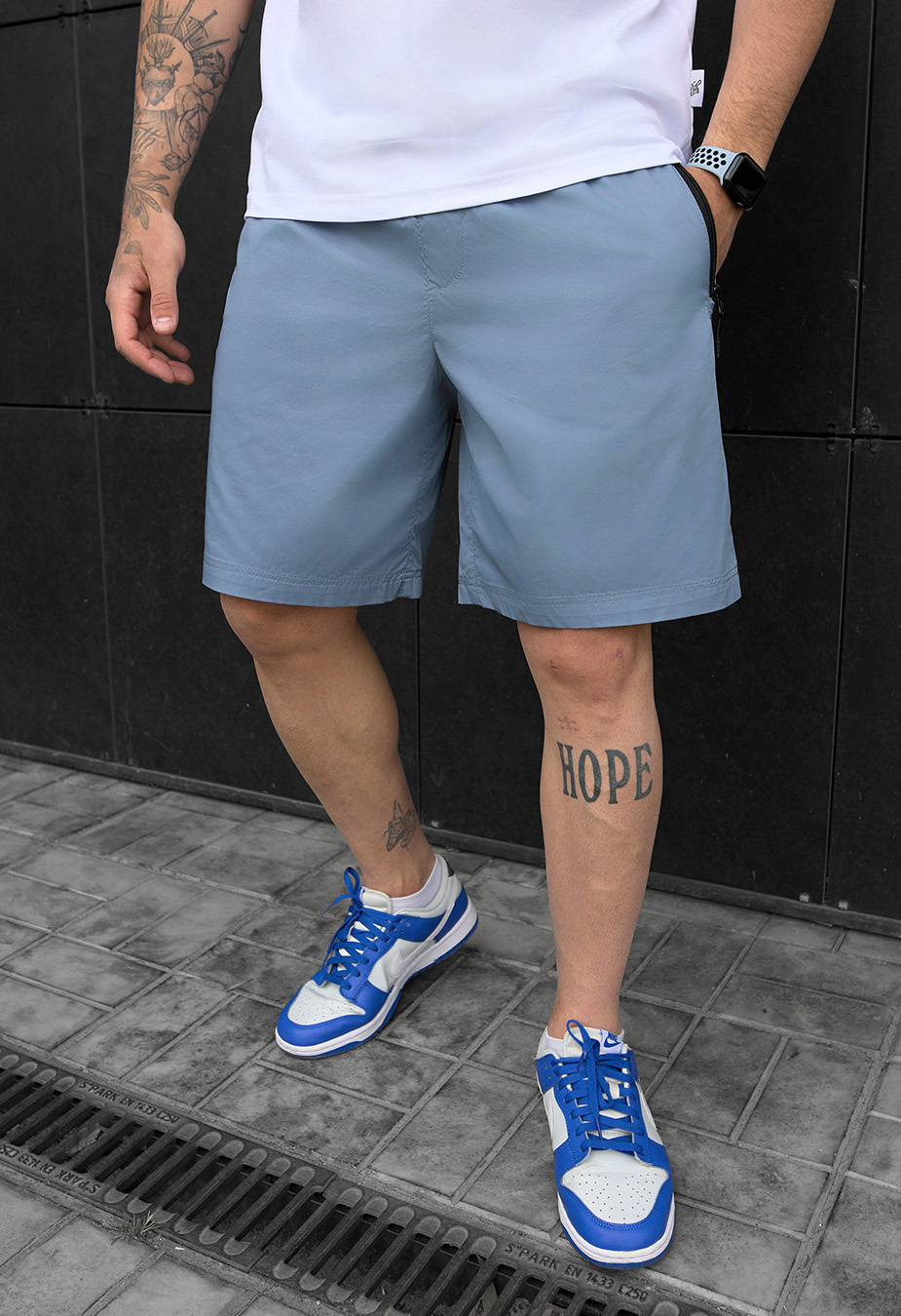 Chinos pantaloni scurți Staff ado blue