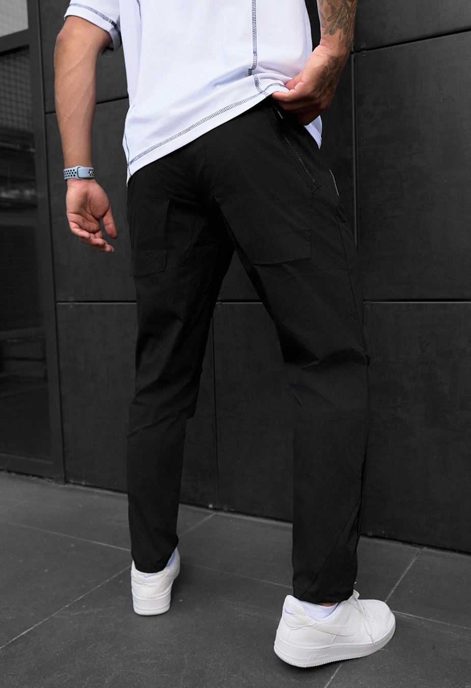 Pantaloni chinos Staff sp black