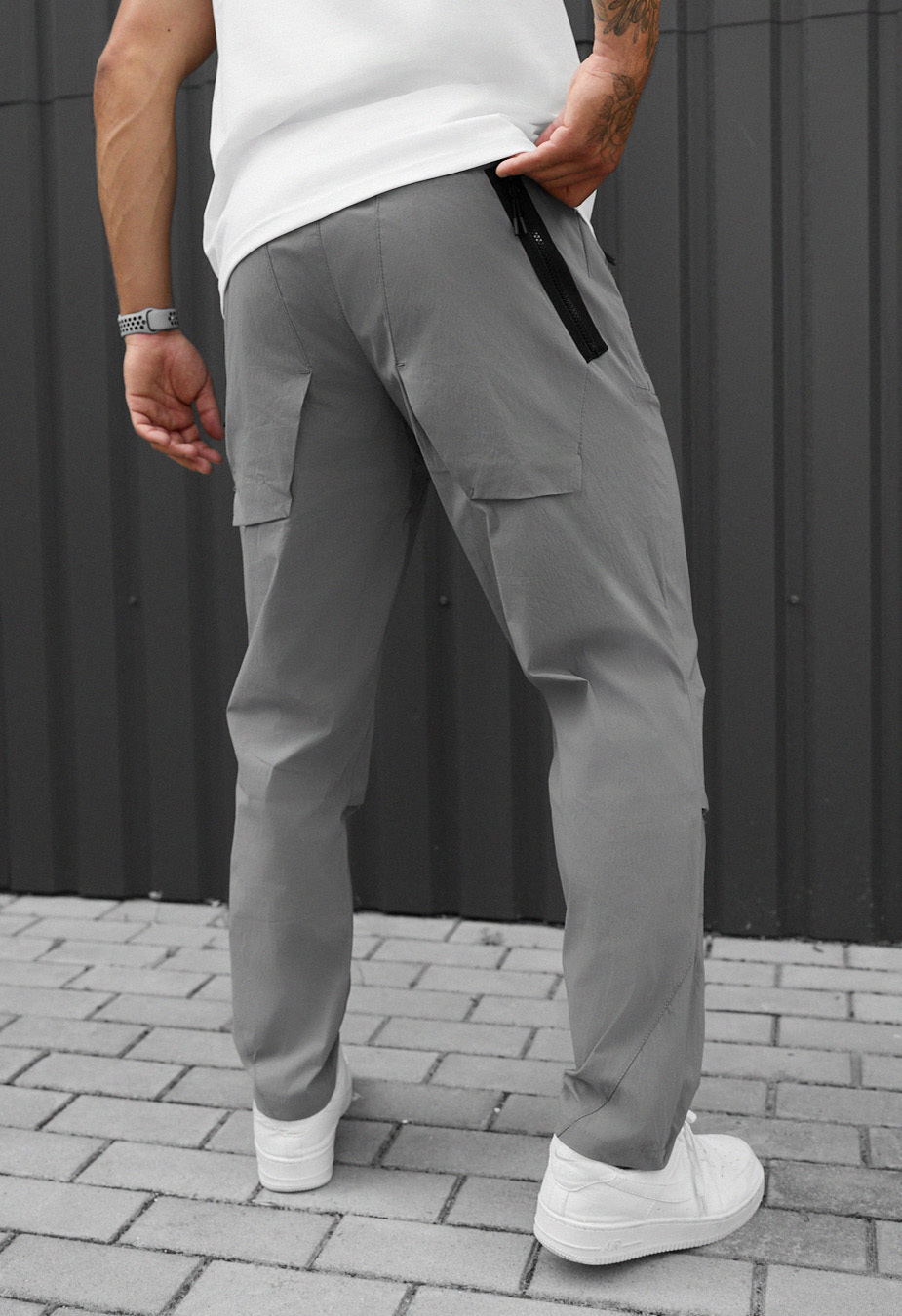 Pantaloni chinos Staff sp gray