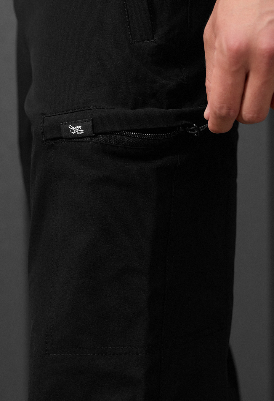 Pantaloni Staff cargo tri black