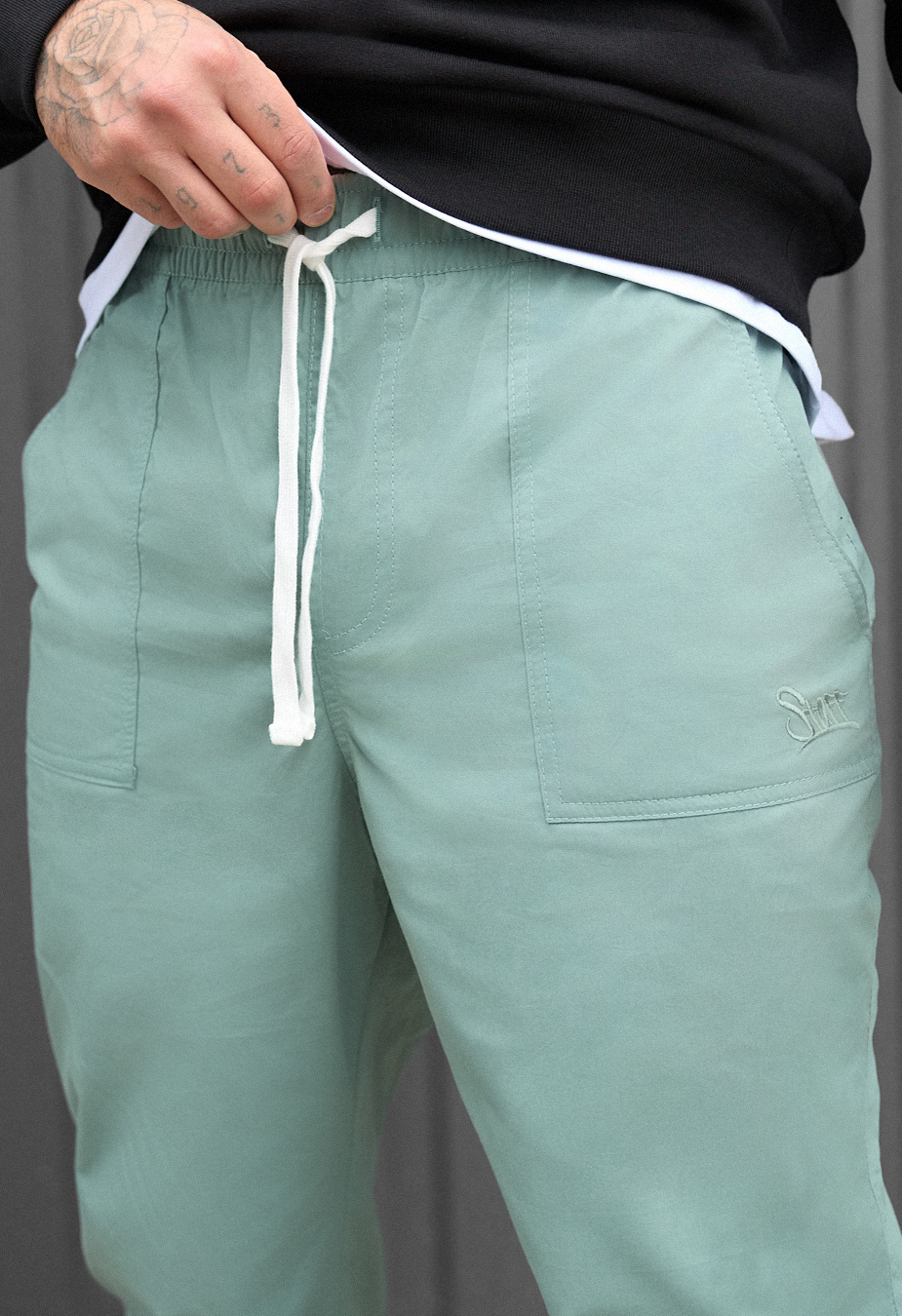 Pantaloni de jogging Staff par turquoise