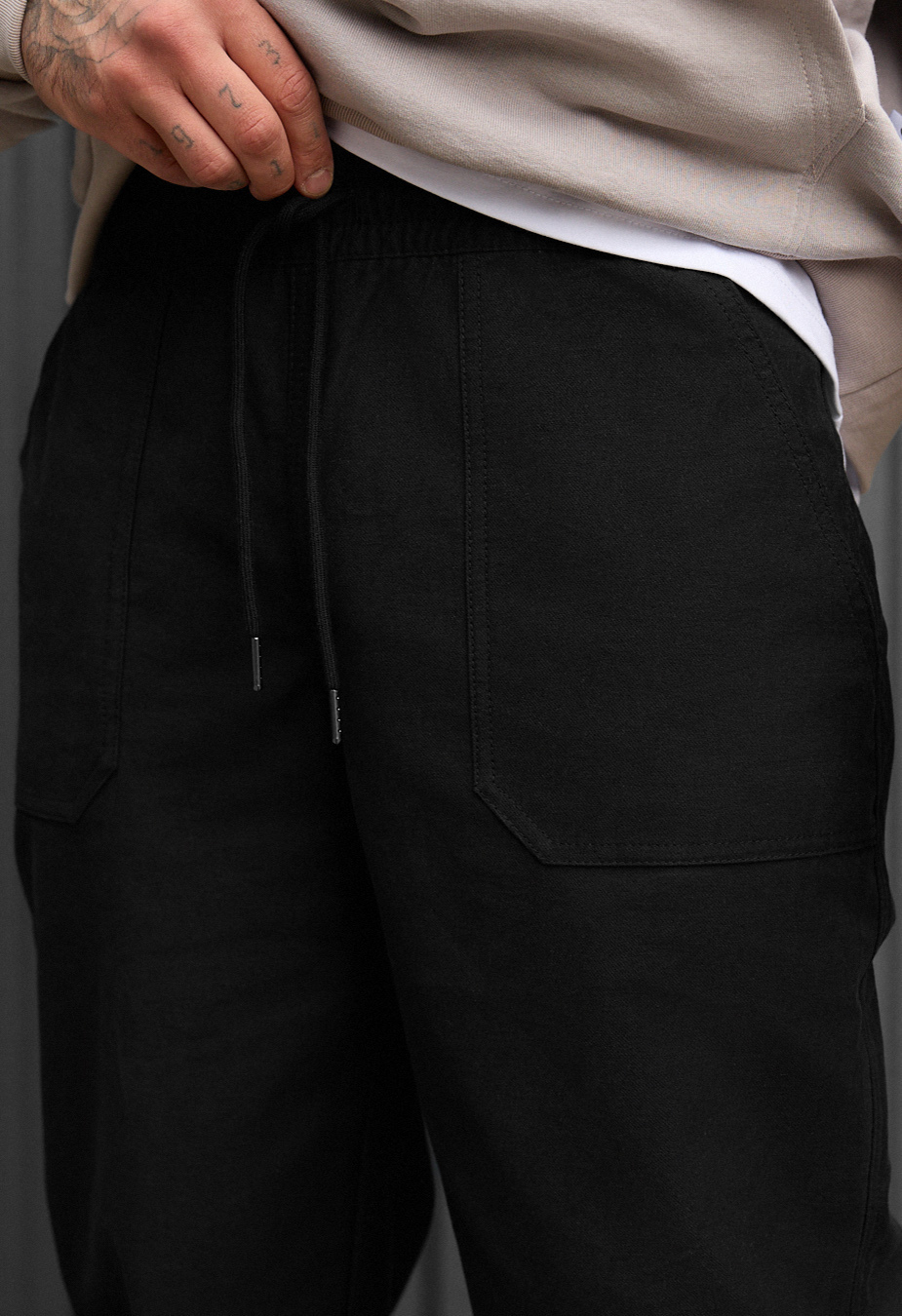 Pantaloni chinos Staff dez black