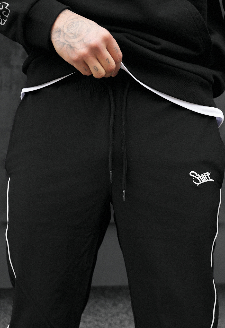 Pantaloni chinos Staff ino black reflective