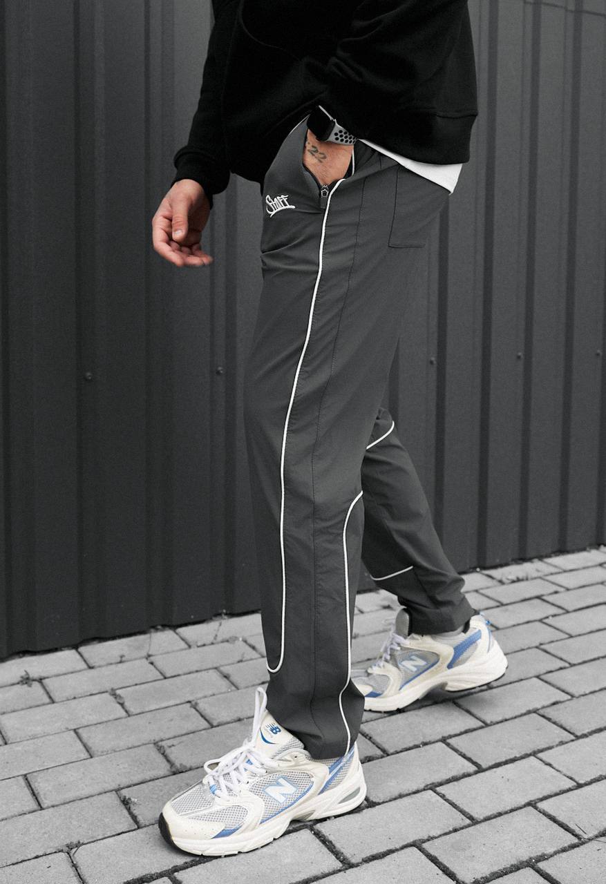 Pantaloni chinos Staff ino gray reflective