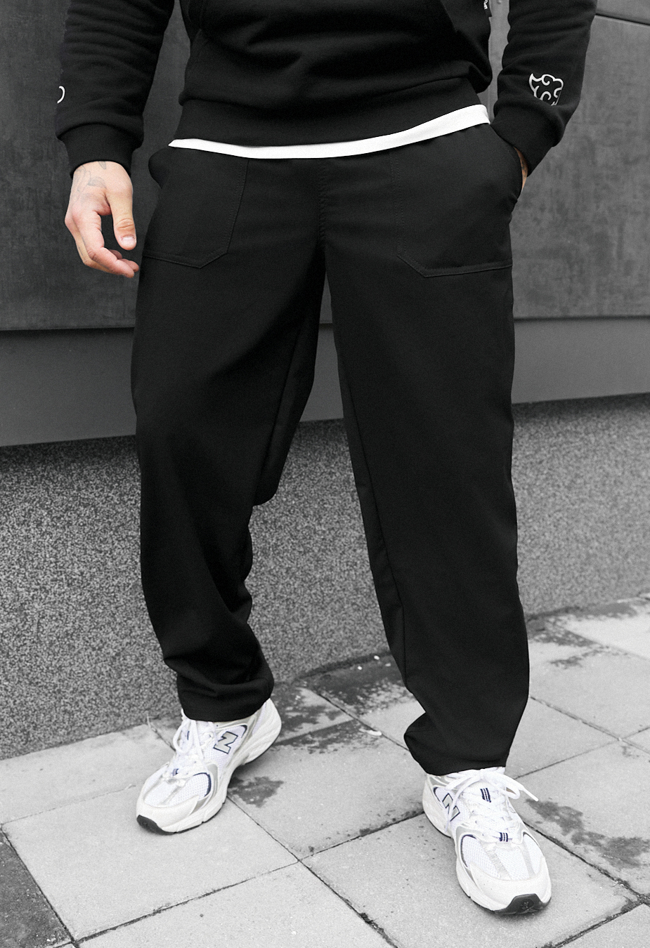 Pantaloni chinos Staff jav black