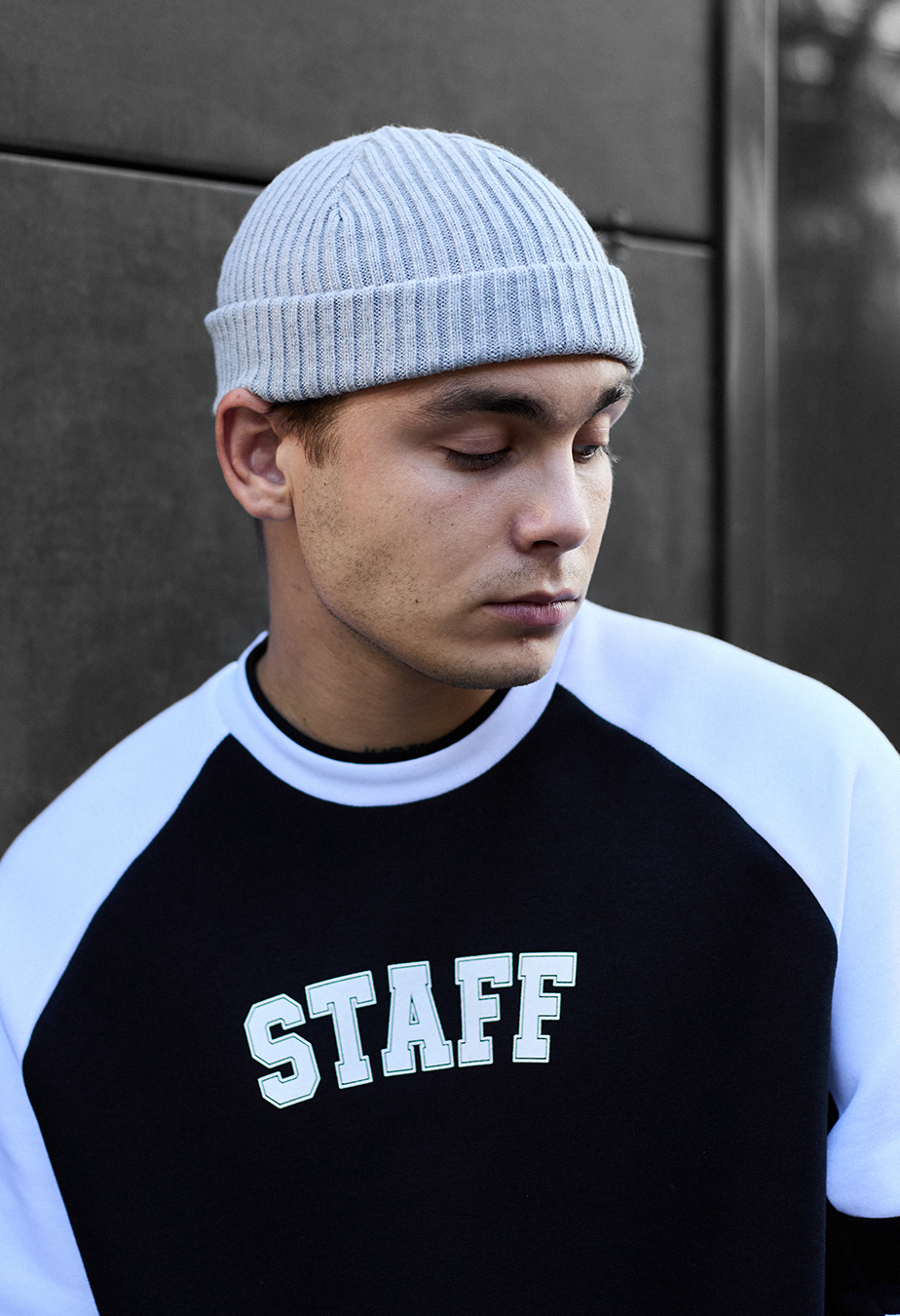 Șapcă bini Staff light gray
