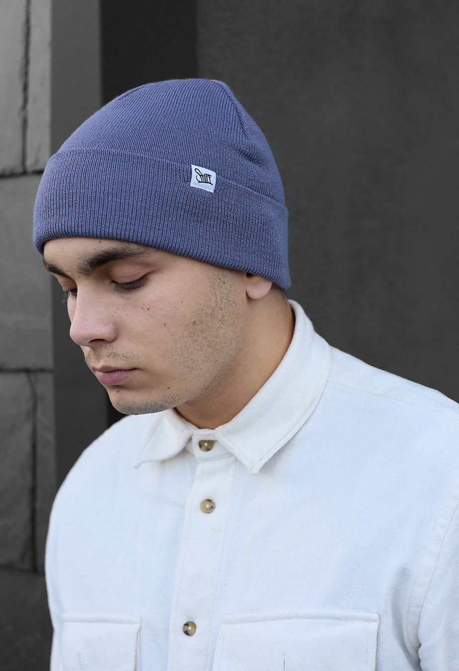 Șapcă Staff gray blue basic