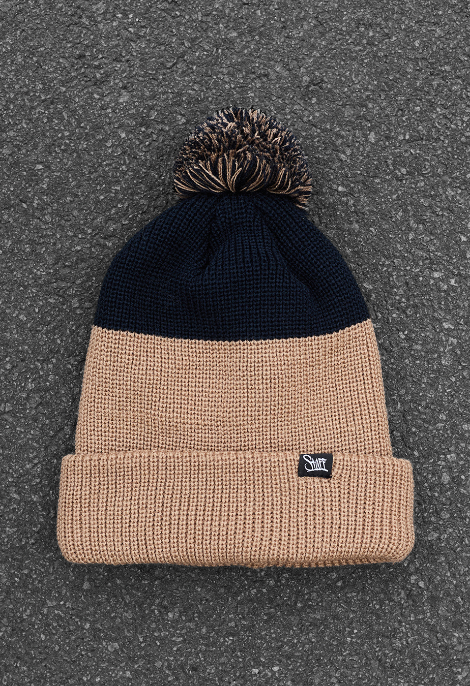 Căciulă Staff beige & navy