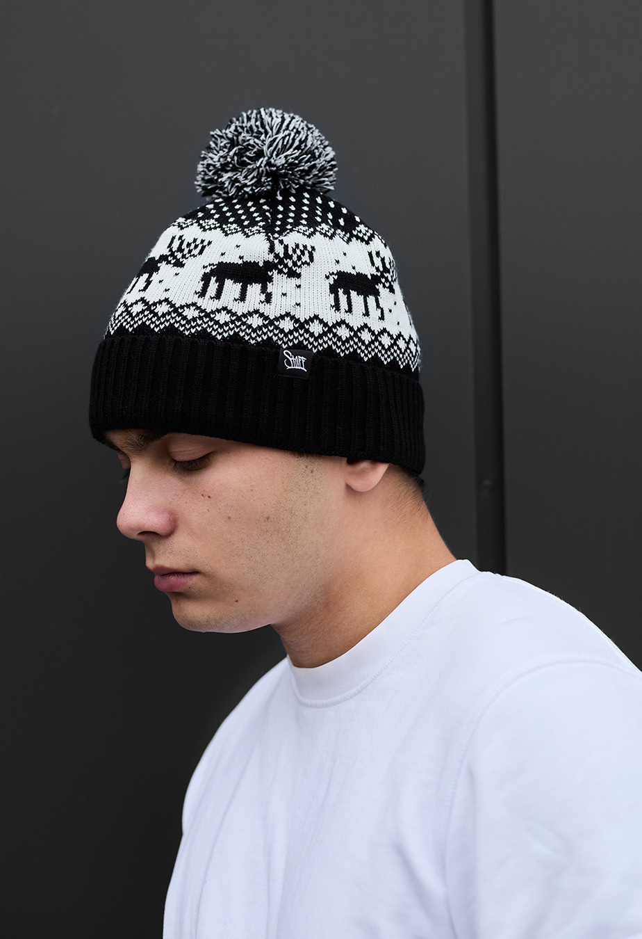 Șapcă Staff black & white pattern