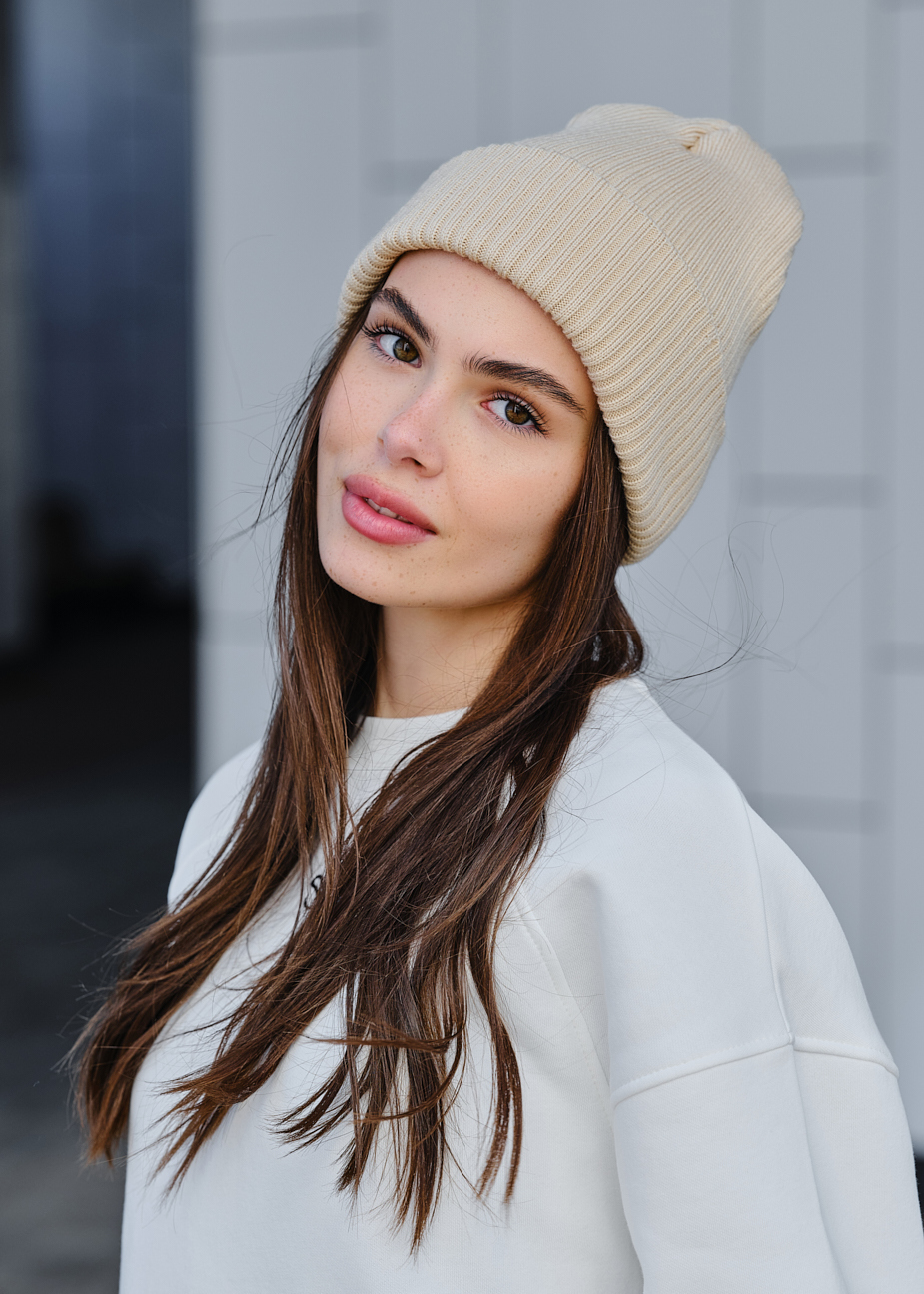 Șapcă de damă Staff 2 beige basic