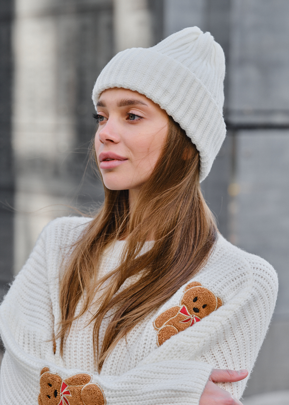 Căciulă de damă Staff 4 white