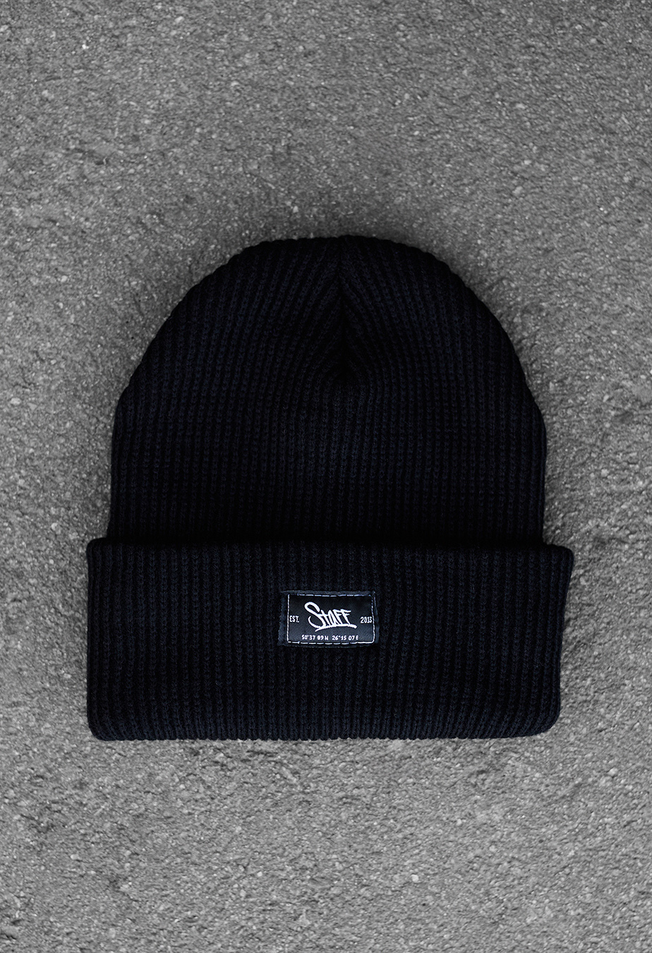 Căciulă Staff m12 black logo basic