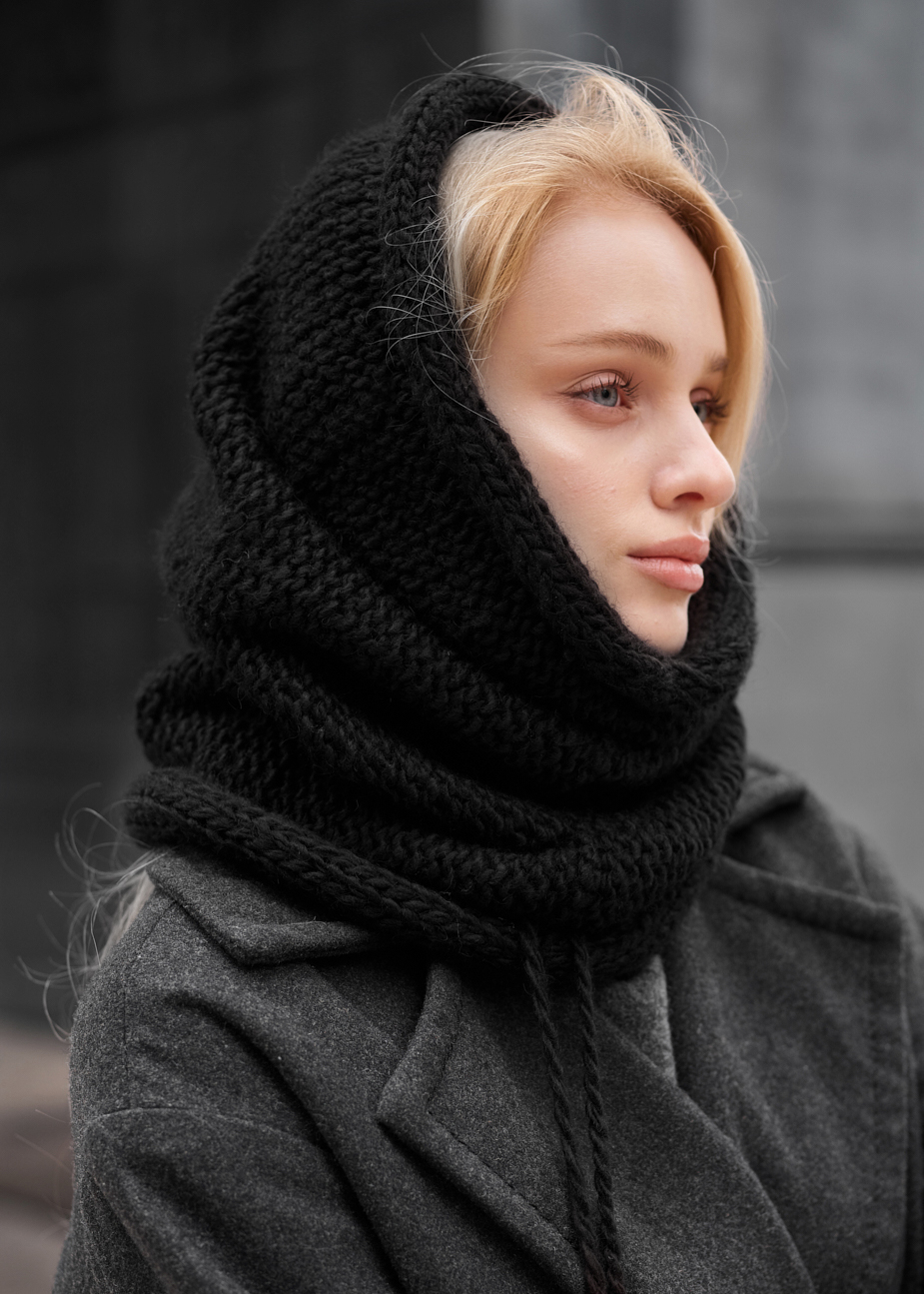 Fular de damă Staff black