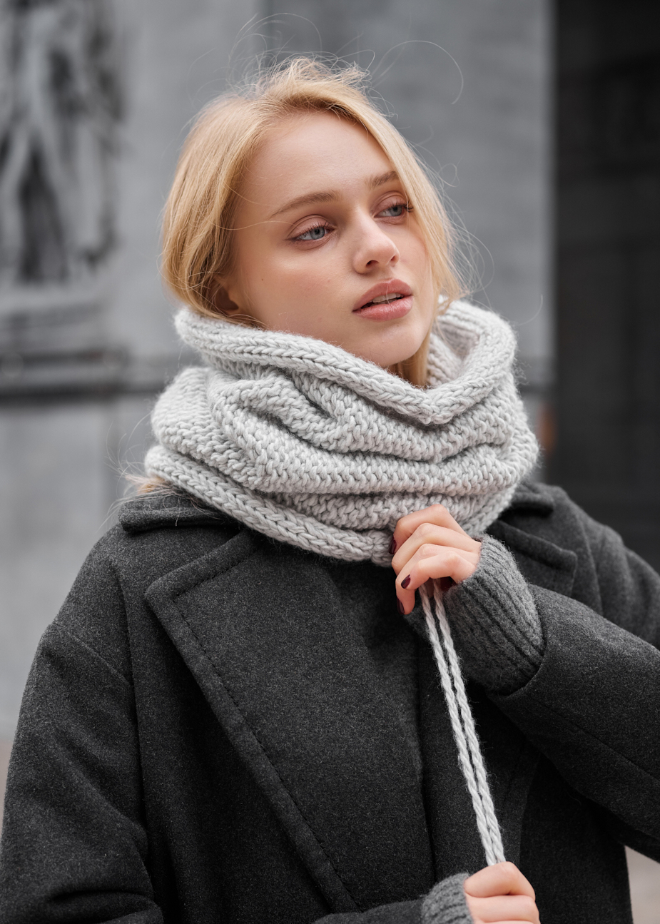 Fular de damă Staff gray
