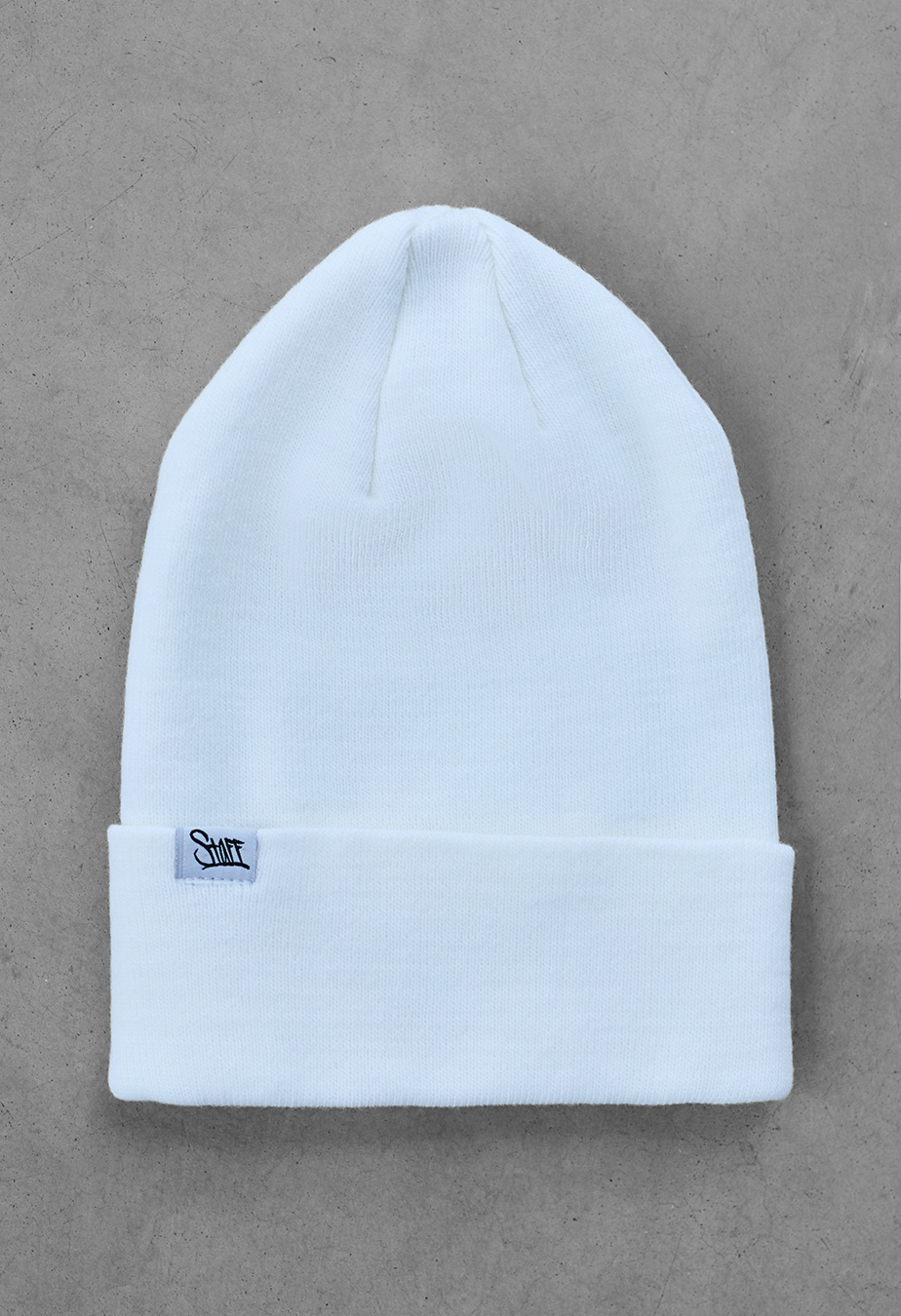 Căciulă Staff 11 white logo long