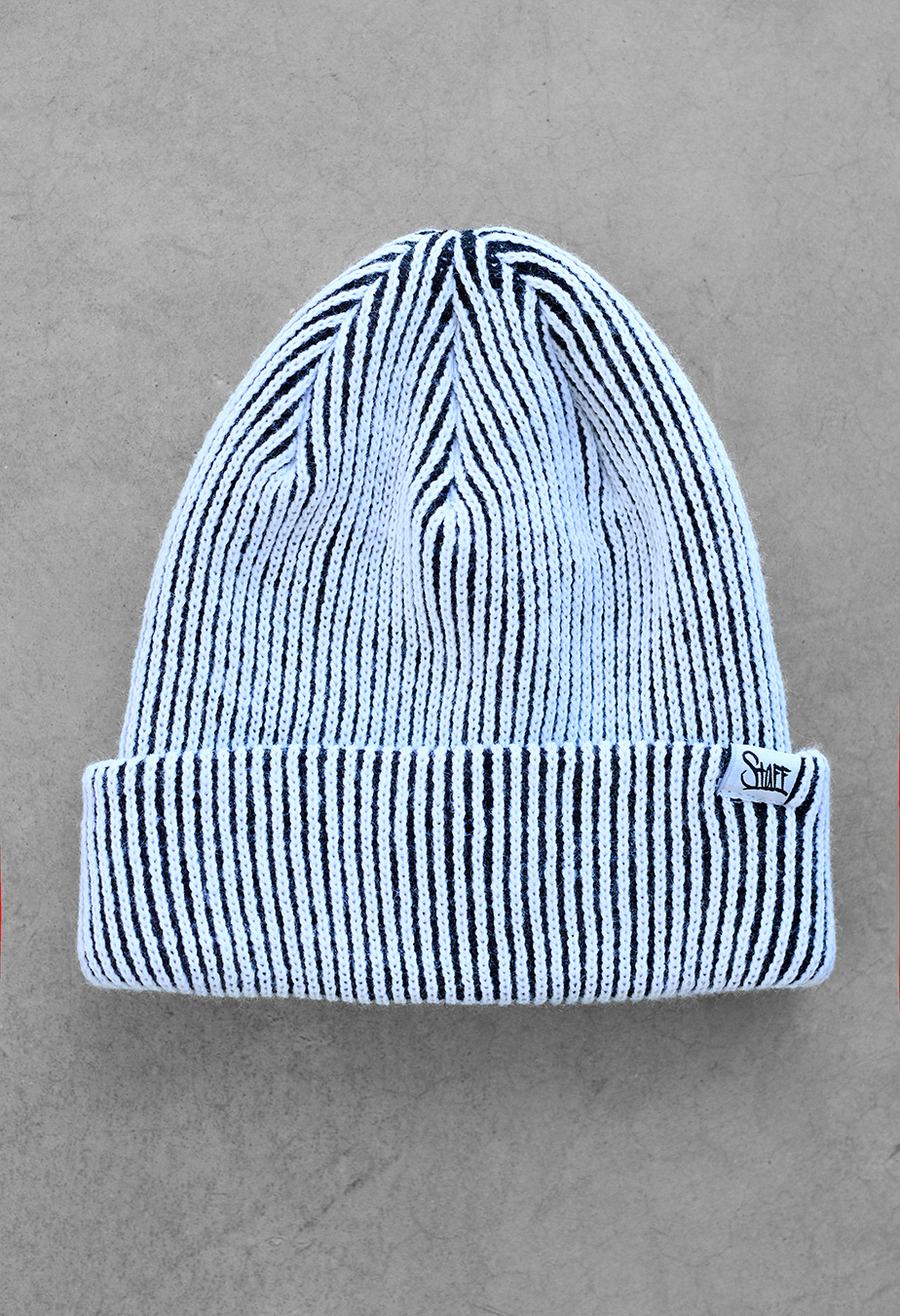 Șapcă Staff white & black stripes