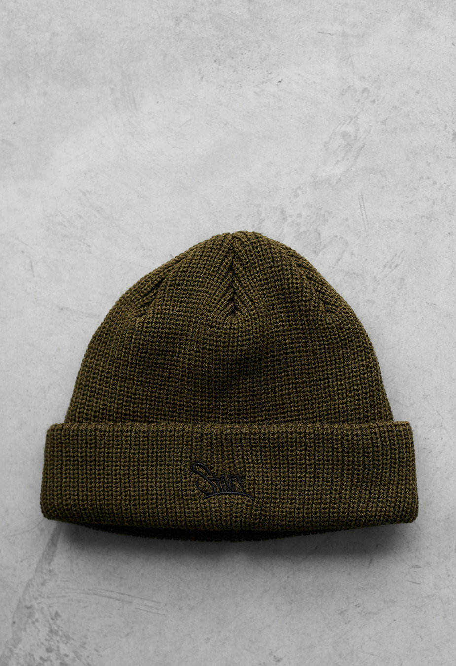 Căciulă bini Staff dark khaki logo