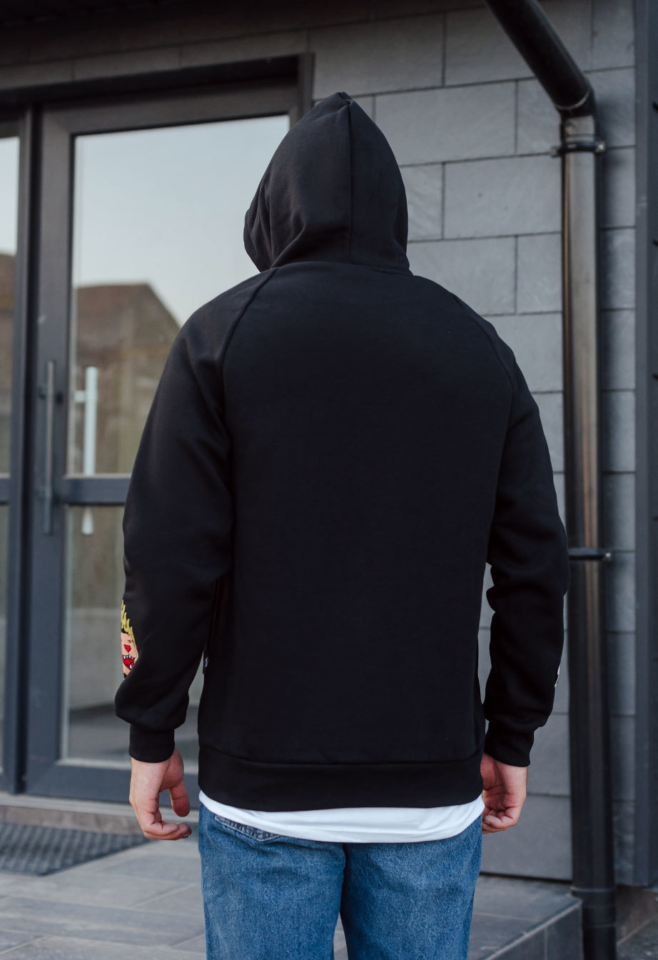 Hanorac Staff wake up oversize fleece