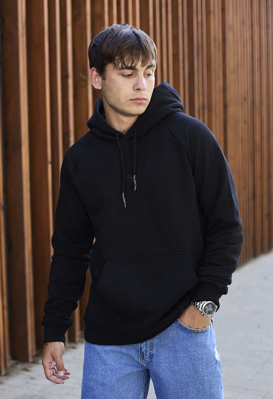 Hanorac Staff black logo reglan