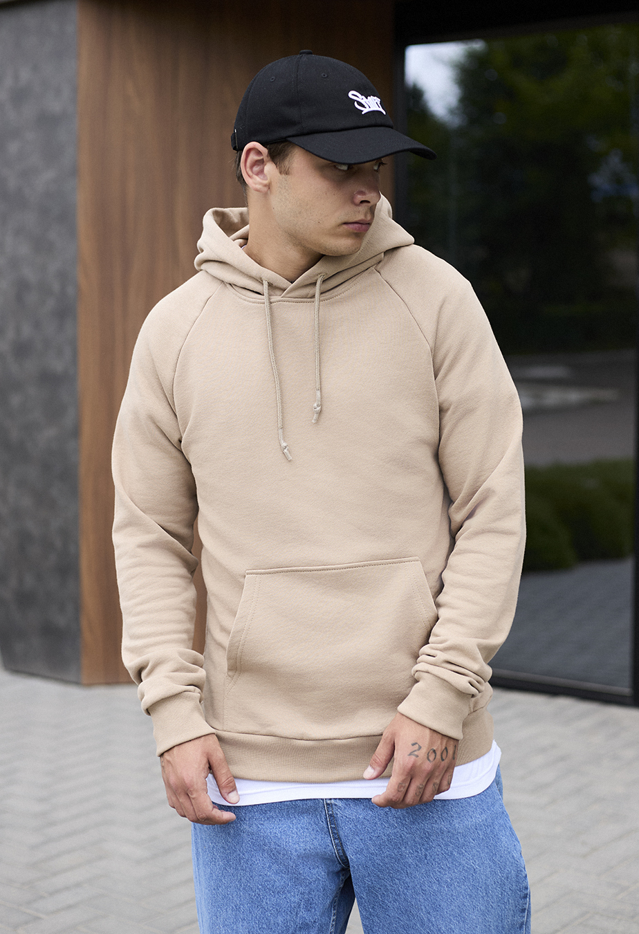 Hanorac Staff beige reglan