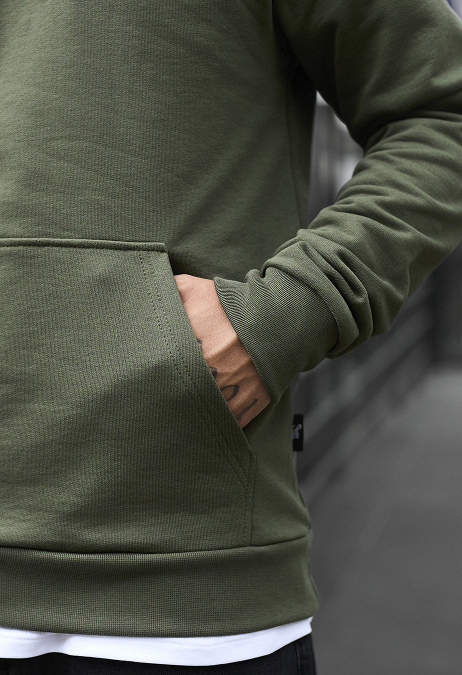 Hanorac Staff khaki reglan