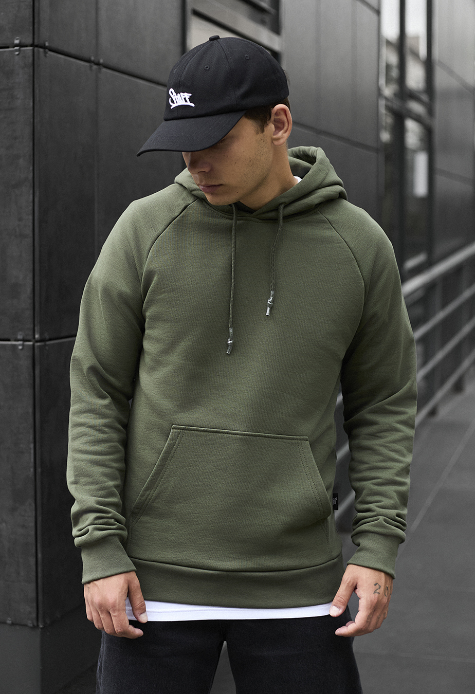 Hanorac Staff khaki reglan